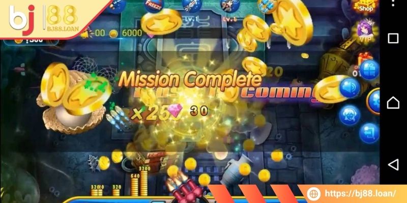 Game thủ nên tập trung một mục tiêu khi bắn cá